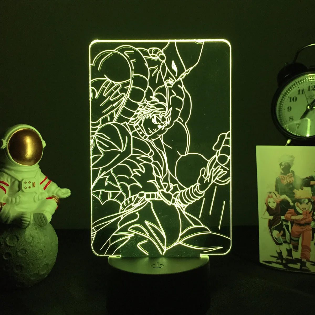 Anime JoJo Bizarre Adventure 3d Night Light Hol Horse for Bedroom Decor Light Birthday Gift for Him Manga Jojo Led Lamp