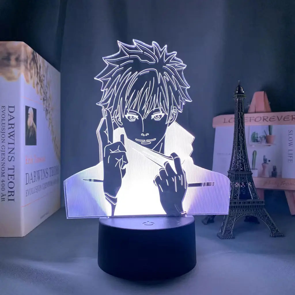 Jujutsu Kaisen Satoru Gojo LED Night Light – Acrylic Lamp