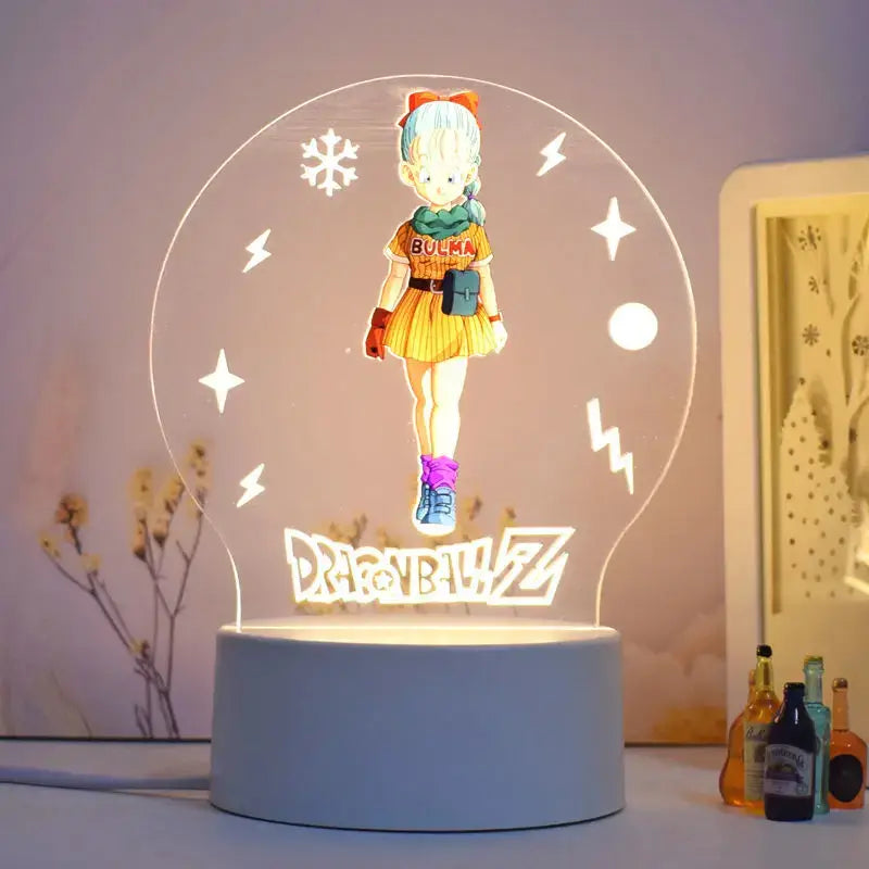 Dragon Ball Z Goku 3D LED Lamp – Cartoon Table Light