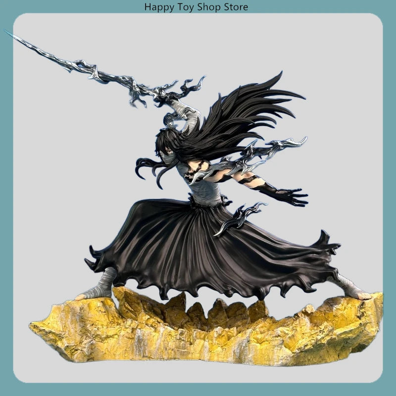 ‌Bleach Anime Ichigo Kurosaki 24cm Moonless Combat Figure Model Statue Collectible Desktop Decor for Gift