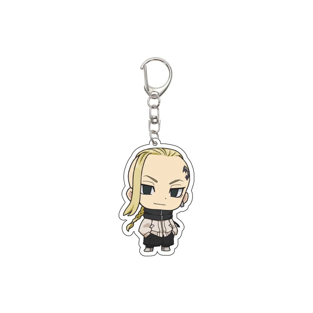 6CM  Anime Tokyo Revengers Acrylic Keychain Model Cosplay Characters Ornament Accessories Goods Collection Christmas Gifts