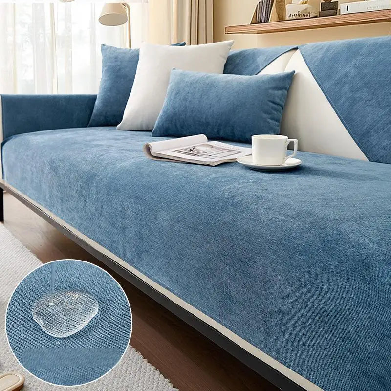 1PC Non-slip Waterproof Sofa Seat Cover Living Room Anti-Cat Scratch Sofa Slipcover L Couch Mat Towel 쇼파커버 Fundas Para Sillones