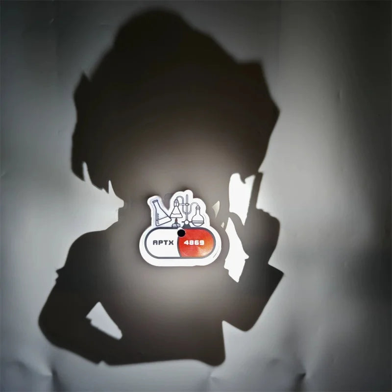 Anime Kaito Conan Goku Shadow Light Projector Lamp Creative Atmosphere Night Light Surprise Gift Friends Besties Decoration Toys