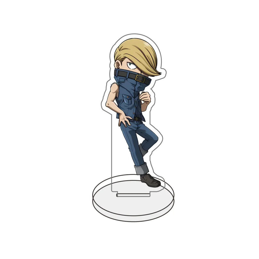 My Hero Academia:  Chibi Kawaii Anime Game Acrylic Stand Figure All Might Eraser Head 10cm Model Plate Desk Decor Keyring