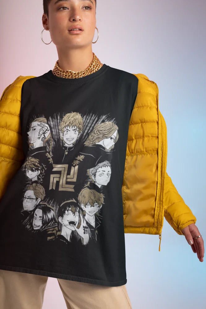 Tokyo Revengers T-Shirt Manjiro Sano Shirt Takemichi Hanagaki Tshirt Ken Hakkai