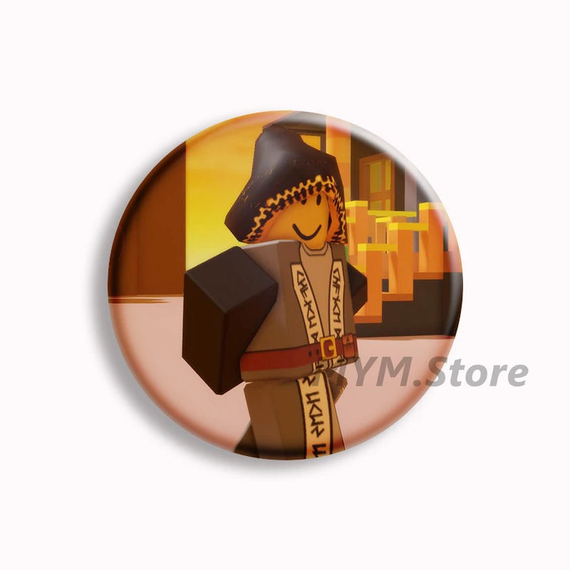Forsaken Telamon Anime Soft Button Pin Shedletsky Brooches Badge Bag Decor Jewelry Fans Collect Gamer Friends Gifts