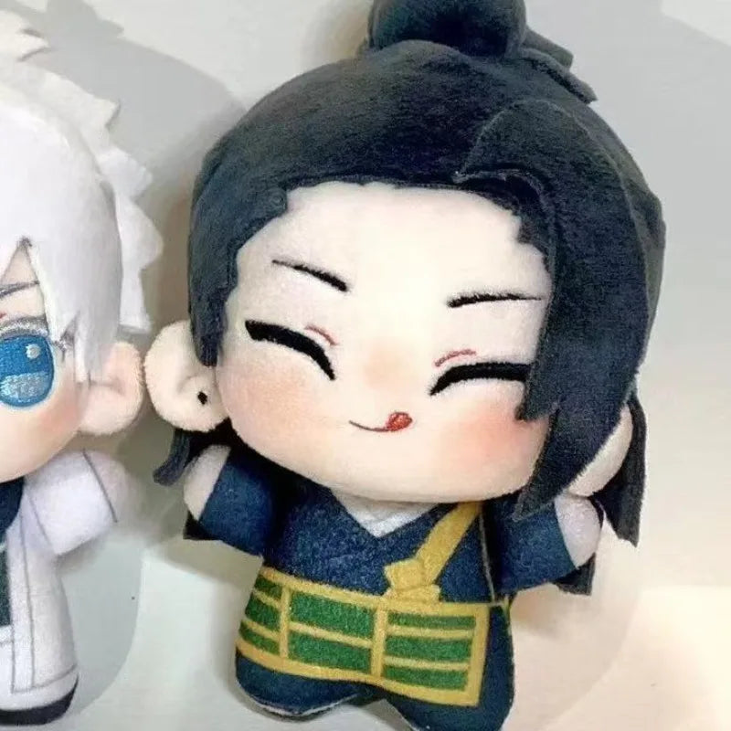 Jujutsu Kaisen Gojo Satoru Suguru Geto Plush Doll Set 10cm Cute Anime Stuffed Toy Fan Collection Birthday Gift Home Decoration