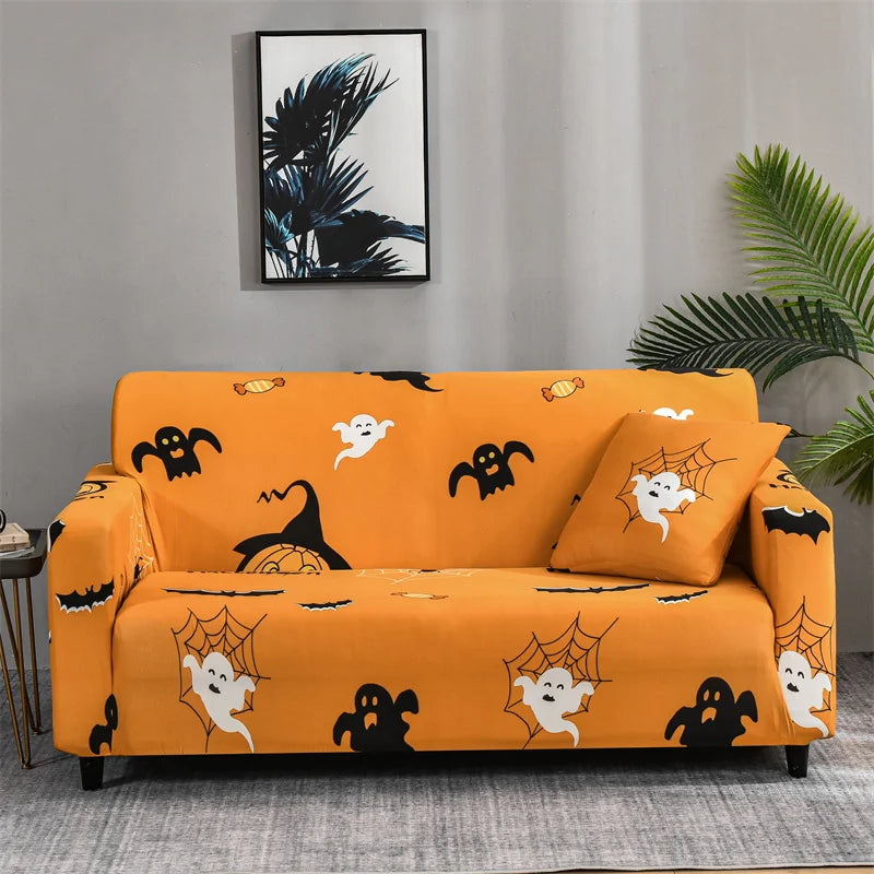 Christmas decoration Sofa Cover Stretch Modern Chair Couch Cover Sofa Covers for Living Room Furniture Protector 1/2/3/4 Seater