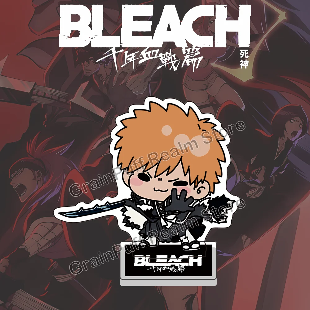 Bleach: Thousand-Year Blood War Arc Acrylic Stand – Latest Classic Anime Character Figure, Desk Display, Collectible Gift