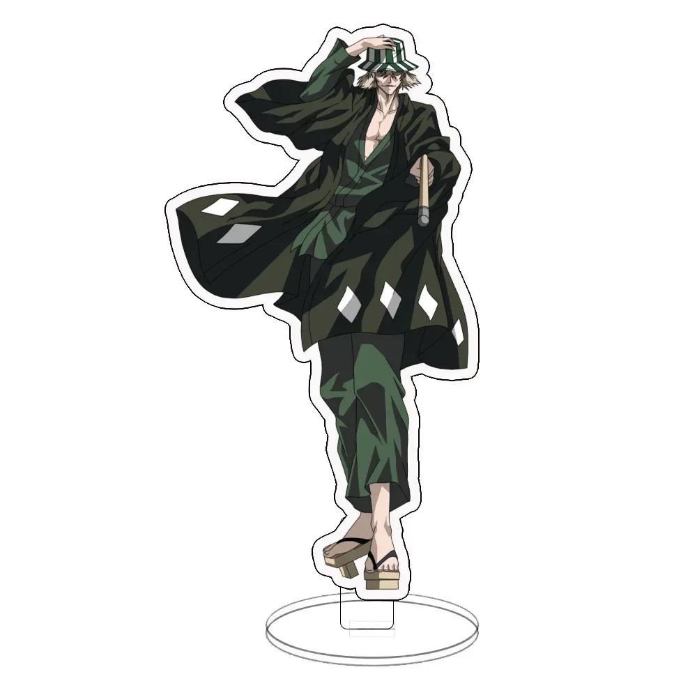 BLEACH Character Standing Sign Anime Figure Kurosaki Ichigo Double-Sided Acrylic Stands Model Desk Decor Props Gift Hot Sale