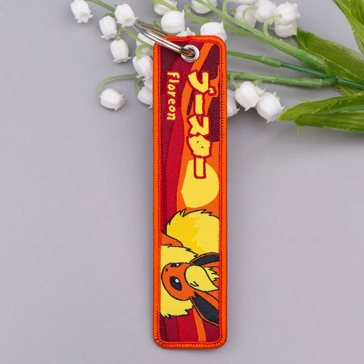 Pokemon Pikachu Embroidered Keychain – Jet Tag Accessory