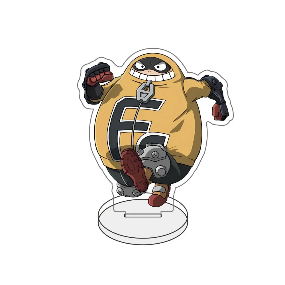 My Hero Academia:  Chibi Kawaii Anime Game Acrylic Stand Figure All Might Eraser Head 10cm Model Plate Desk Decor Keyring