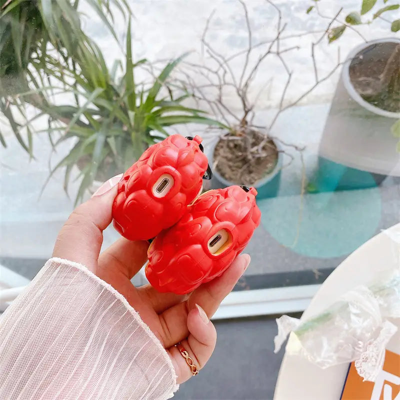 One Piece Devil Fruit For Airpods 4 Case 2024,Anime Silicone Protective Earphone Cover For Airpods Pro 2 Case/Airpods 3