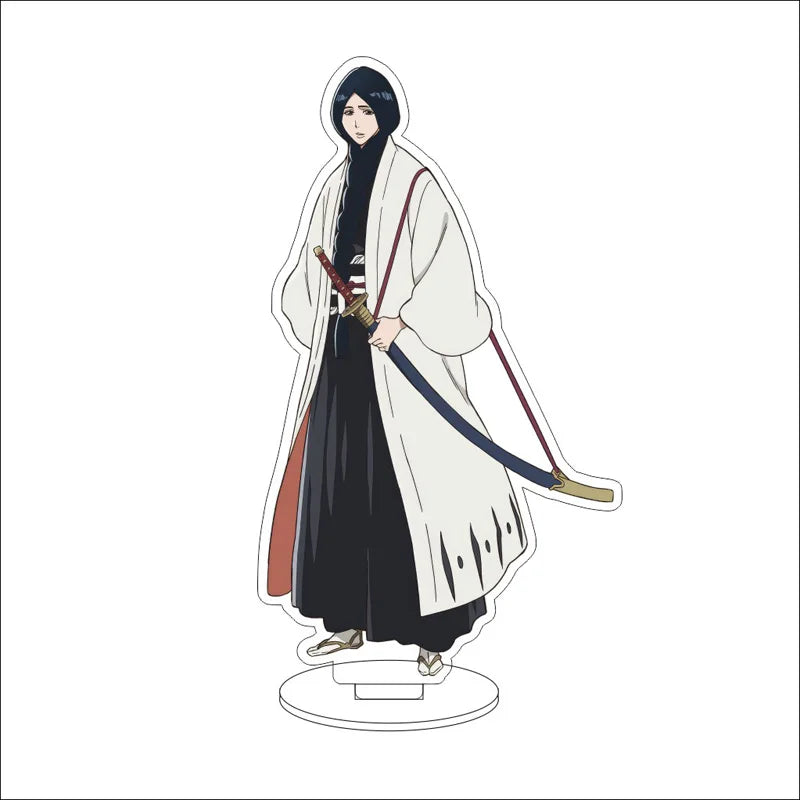 Anime BLEACH Acrylic Stand Ornaments Ogawa Michiru Kurosaki Isshin Kurosaki Yuzu Figure Stand Gifts