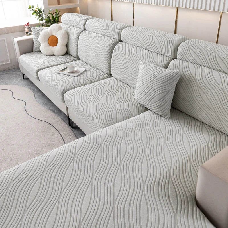 new string plush Sofa Cover Elastic Sofa Cushion Cover for Living Room Furniture Protector For Pets Removable Sofa Seat Cover