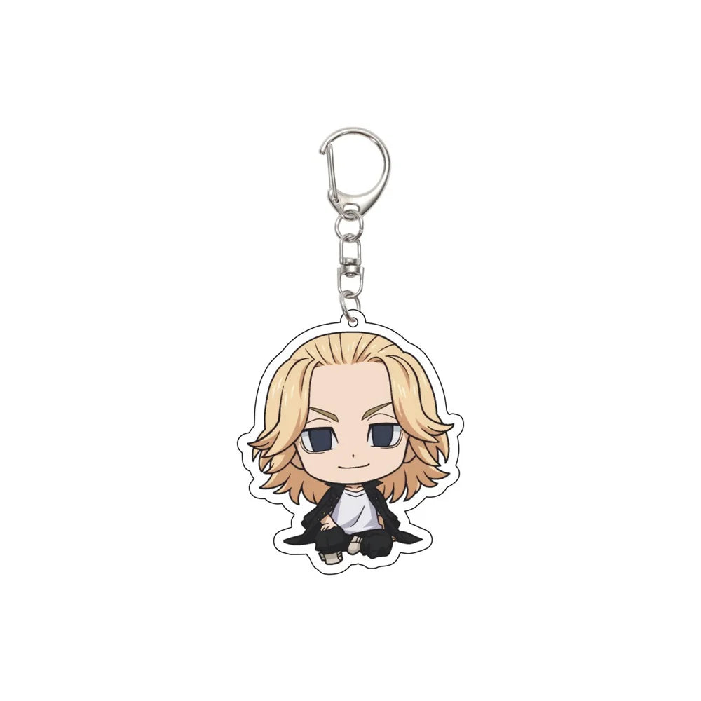 6CM  Anime Tokyo Revengers Acrylic Keychain Model Cosplay Characters Ornament Accessories Goods Collection Christmas Gifts