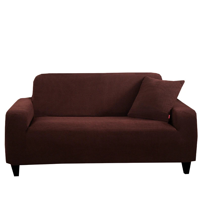 Sofa Cover Elastic For Living Room Home Jacquard Stretch  Slipcovers  Corner Couch Covers 1/2/3/4 Seater L Shape Free Shopping