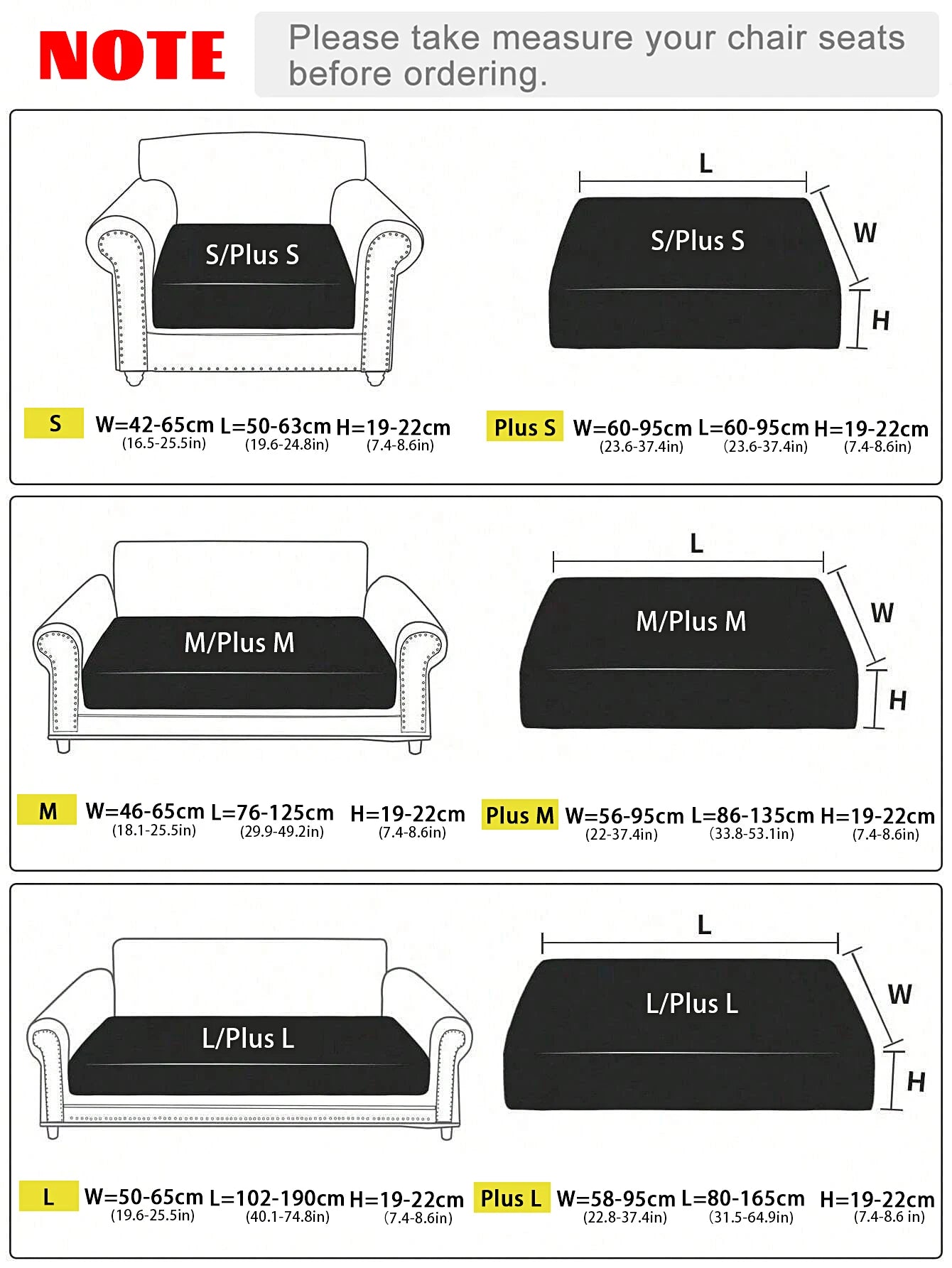 Outdoor Tropical Print Sofa Cushion Covers - Non-Slip Furniture Protectors, Replacement for Individual Seat Cushions