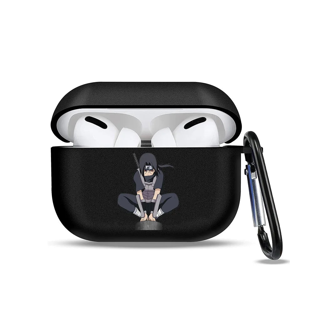 Naruto Cartoon Earphone Case for Apple Airpods 1 2 3 Pro 2 Soft Anime Bluetooth Headphone Protective Case for Air Pods Pro Cover