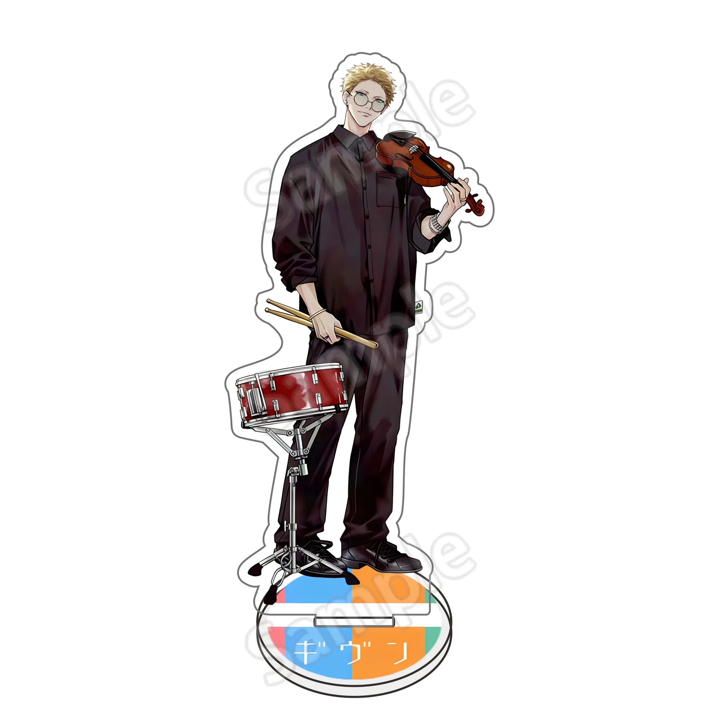 Given Satou Mafuyu Hot BL Anime 15CM Acrylic Stand Keychain Desk Decor Display Figure Cartoon Merch Gift for Friends Fan gift