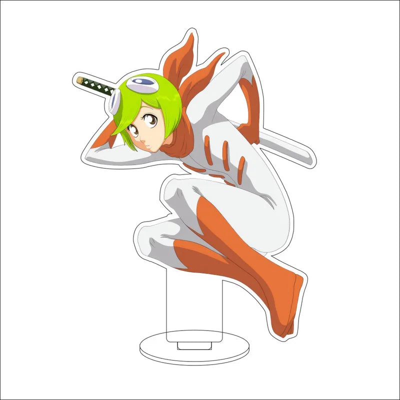 Anime BLEACH Acrylic Stand Ornaments Ogawa Michiru Kurosaki Isshin Kurosaki Yuzu Figure Stand Gifts