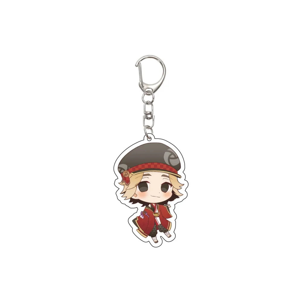 6CM  Anime Tokyo Revengers Acrylic Keychain Model Cosplay Characters Ornament Accessories Goods Collection Christmas Gifts