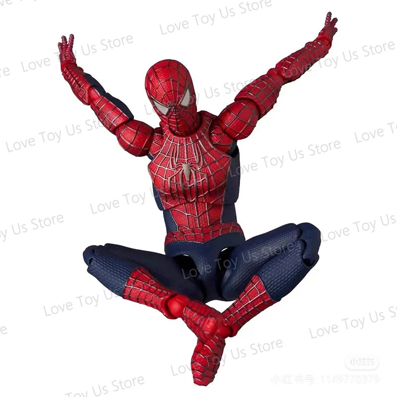 New Mafex No.241 Spider Man Toby Maguire Heroes Have No Return Friendly Neighborhood Action Figure Model Toys Collectible