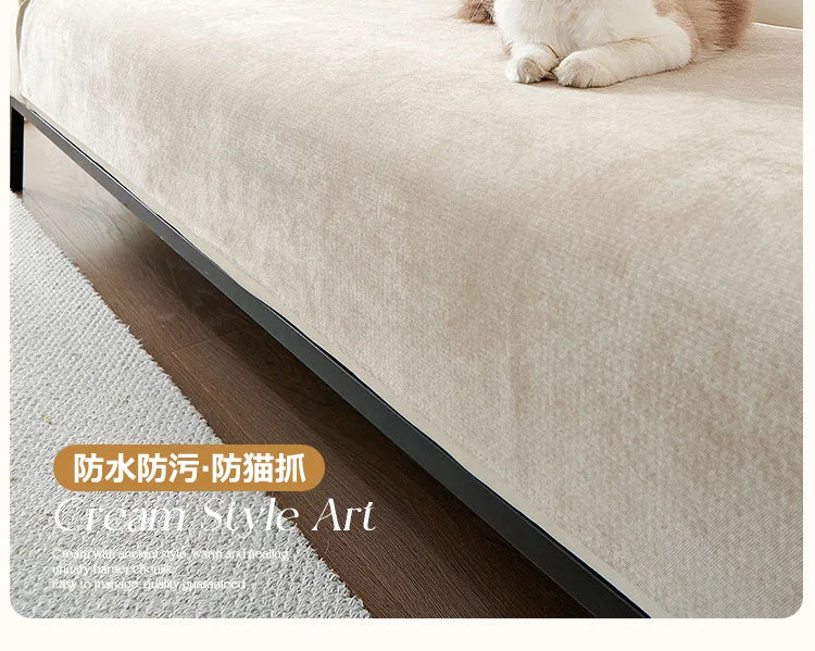 1PC Non-slip Waterproof Sofa Seat Cover Living Room Anti-Cat Scratch Sofa Slipcover L Couch Mat Towel 쇼파커버 Fundas Para Sillones