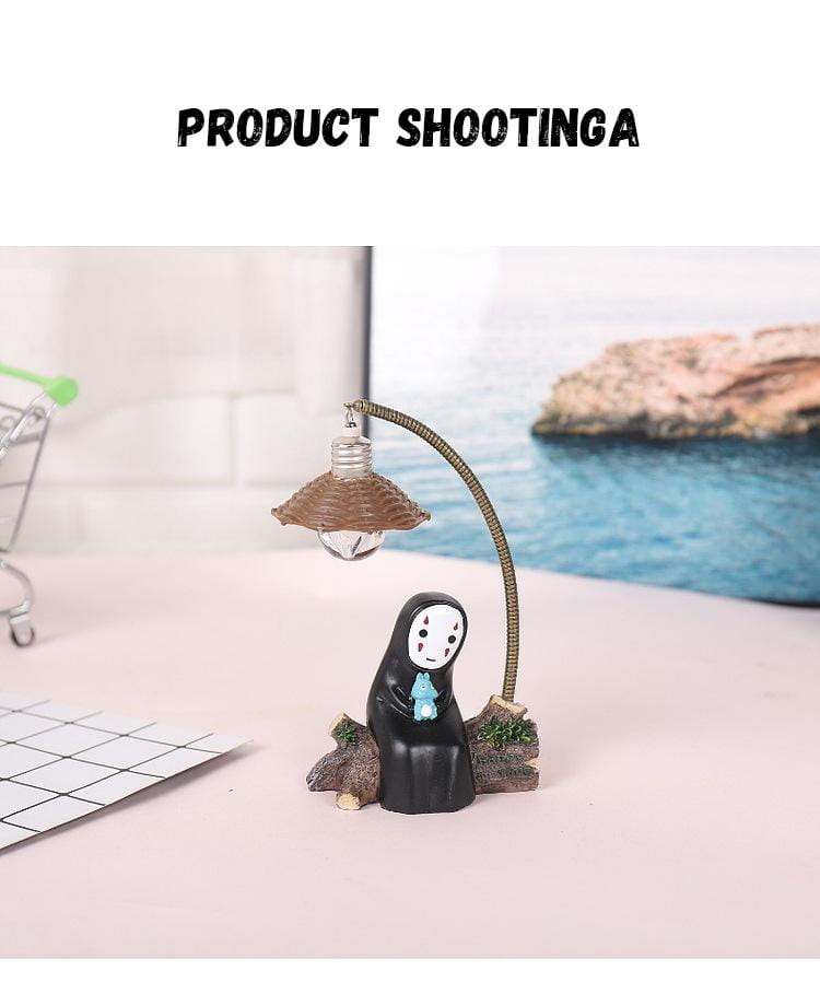 Totoro No-Face LED Desk Lamp – Eye-Protection Night Light