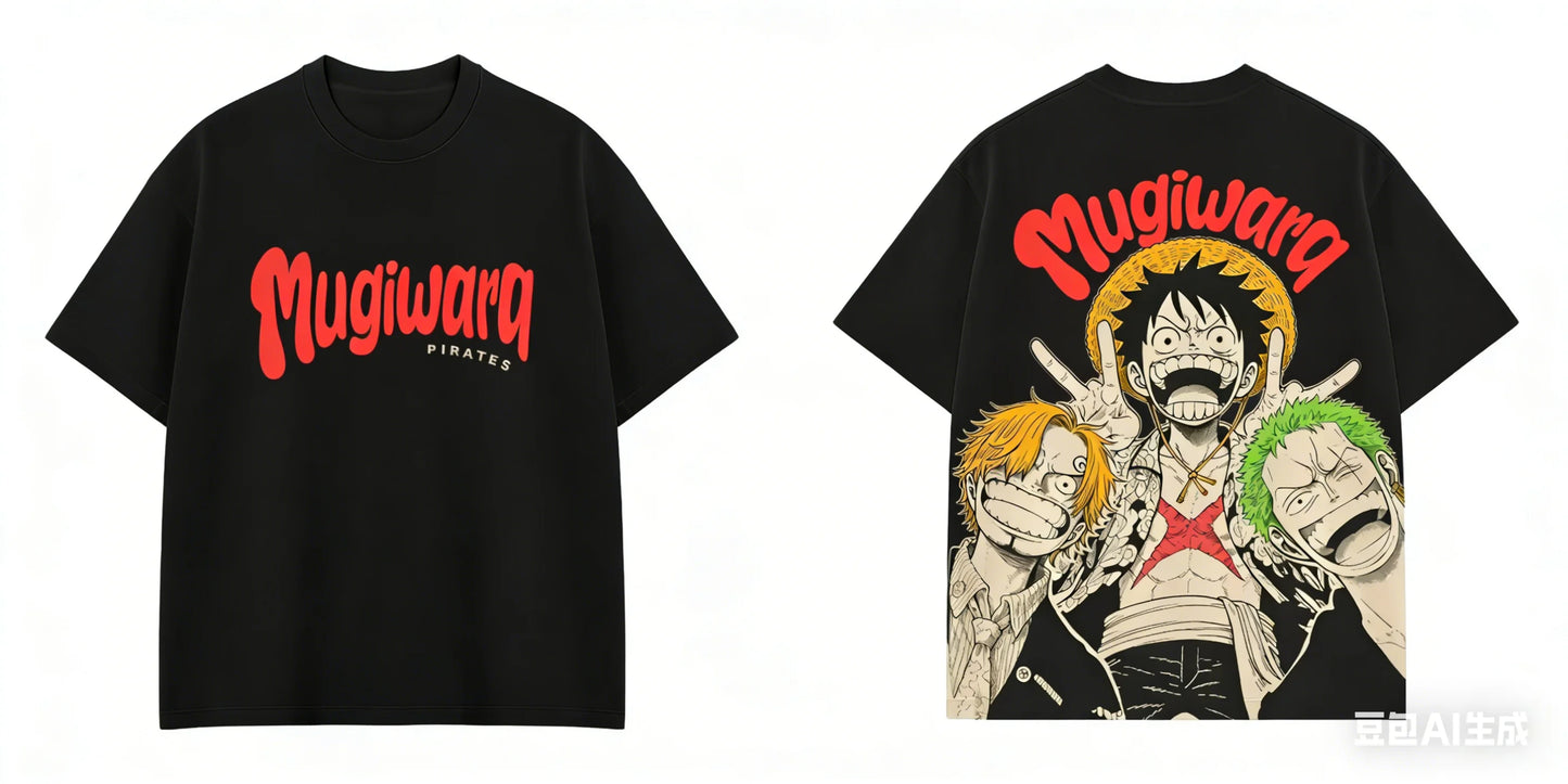 2026 One Piece Men's T-shirt Monkey D. Luffy Roronoa Zoro Sanji Anime Tee Summer and Spring Boy's Short Sleeves Parent-child Y2k
