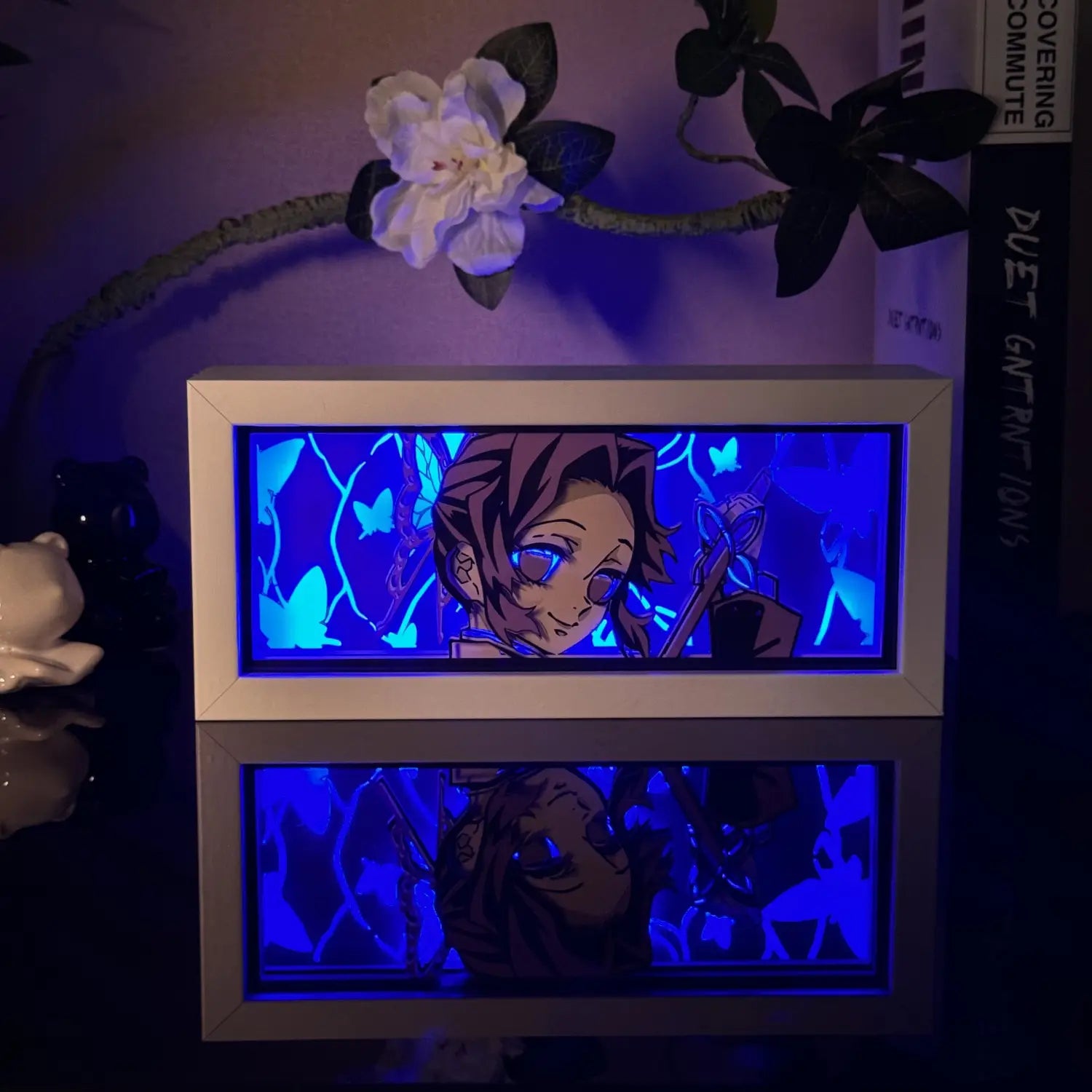 Anime 3D Paper Carved Lamp – LED Light Box