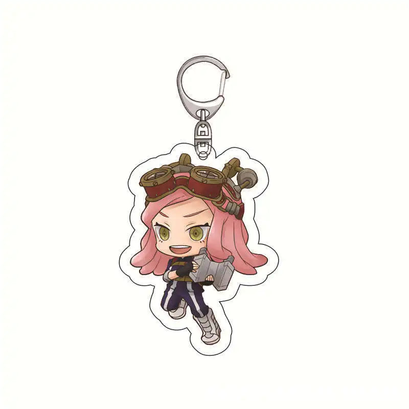 My Hero Academia Acrylic Keychain Izuku Midoriya Shoto Todoroki Anime Keychain Creative School Keychain Anime Accessories Cute