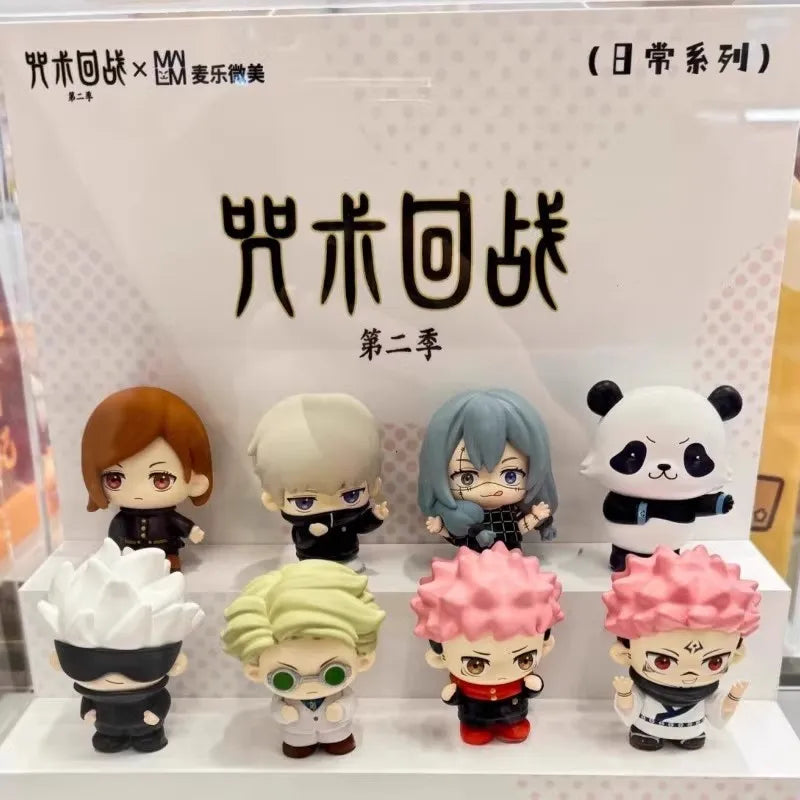 In Stock Genuine Jujutsu Kaisen Season 2 Daily Series Blind Box anime character Gojo Satoru Geto Suguru Cute Doll Toys Gifts