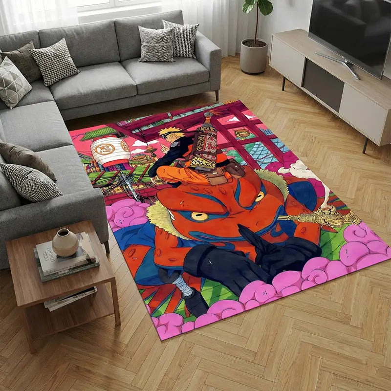 Naruto Uzumaki Gamabunta Anime Rug – Soft Non-Slip Carpet