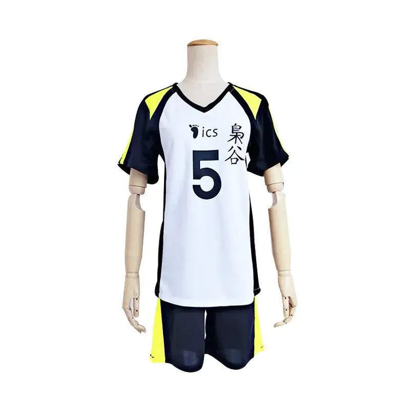 Anime Haikyuu Karasuno Sportswear Cosplay Costumes Nekoma High School Volleyball Club Shoyo Hinata Team Uniform Shirt
