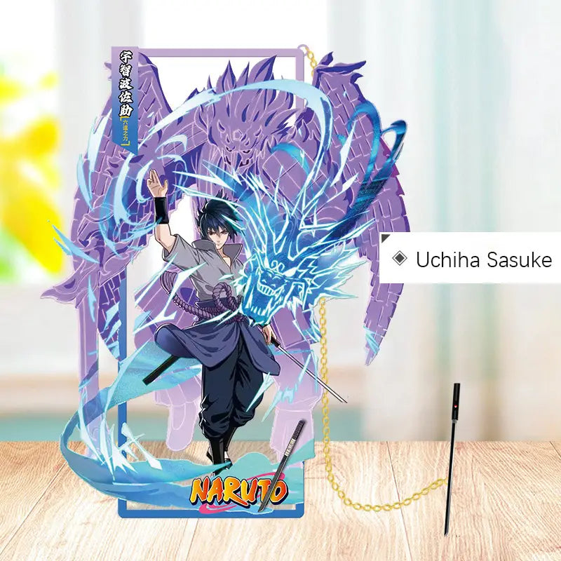 Naruto Sasuke Itachi Metal Bookmark Set – Gift