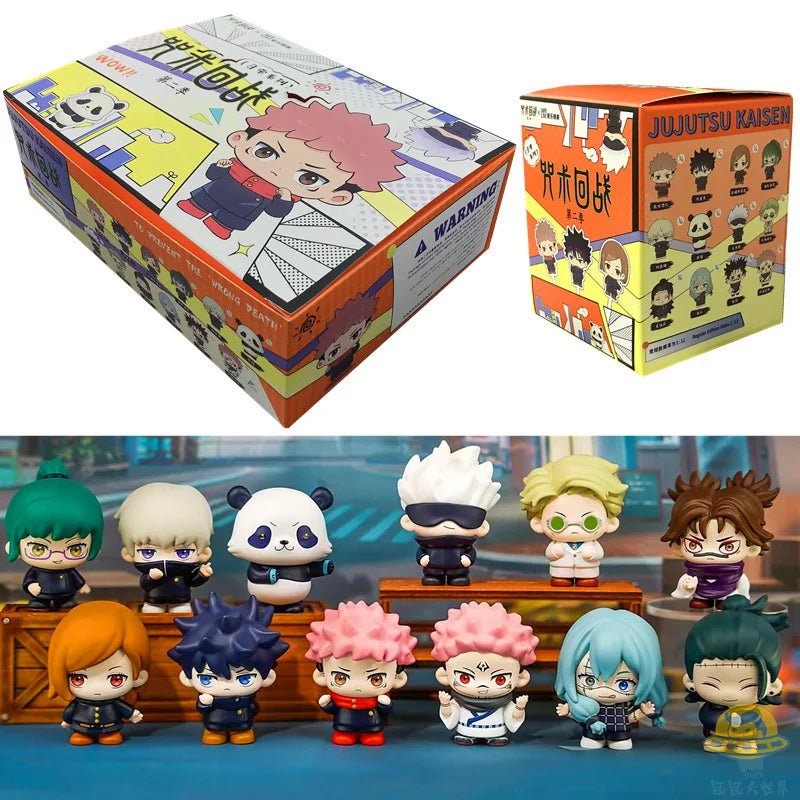 In Stock Genuine Jujutsu Kaisen Season 2 Daily Series Blind Box anime character Gojo Satoru Geto Suguru Cute Doll Toys Gifts
