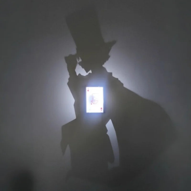 Anime Kaito Conan Goku Shadow Light Projector Lamp Creative Atmosphere Night Light Surprise Gift Friends Besties Decoration Toys