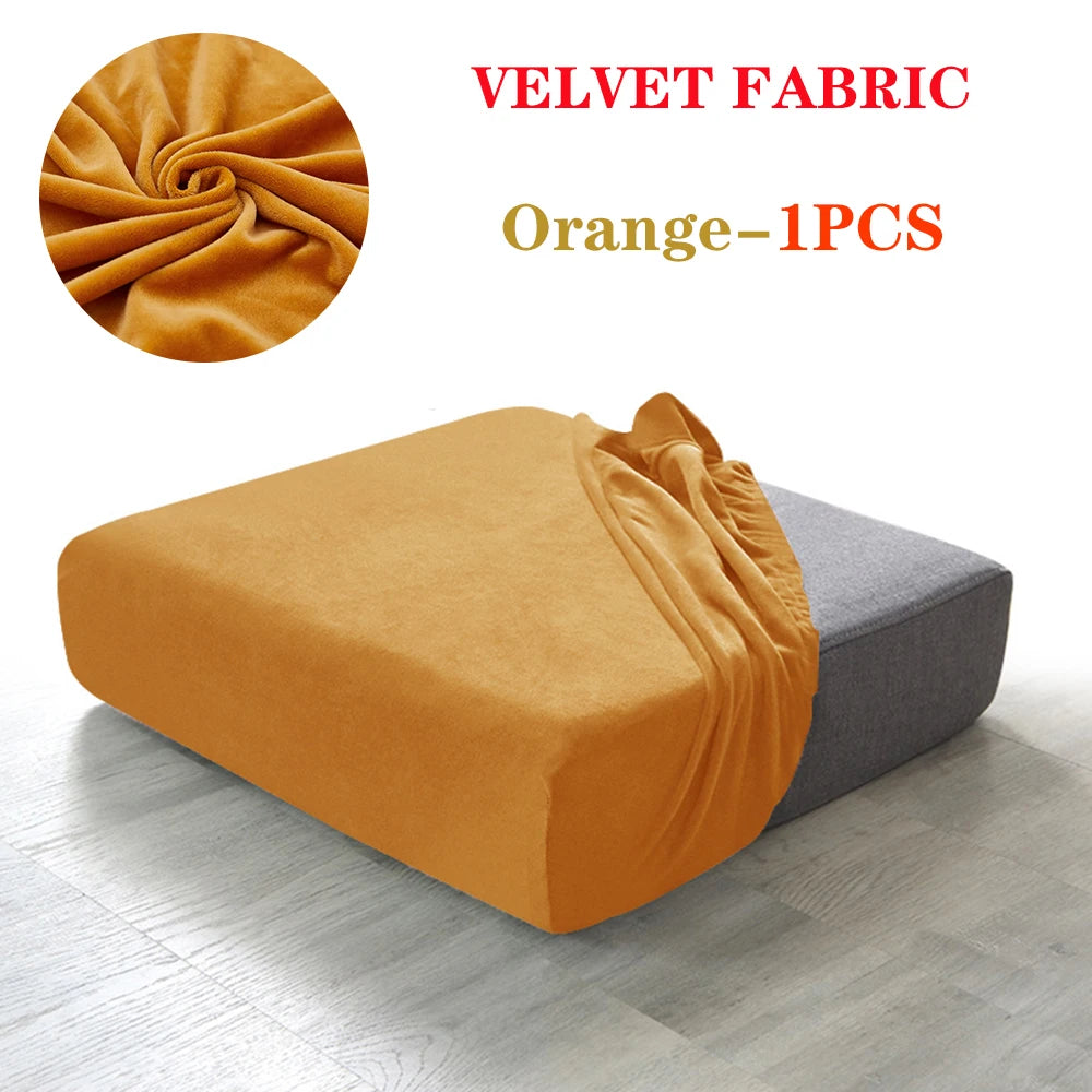 Super Velvet Sofa Cushion Cover Elastic Thick L Shape Corner Armchair Sofa Cover Slipcover Furniture Protector For Living Room