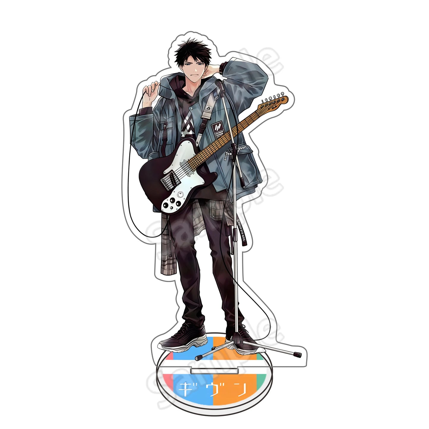Given Satou Mafuyu Hot BL Anime 15CM Acrylic Stand Keychain Desk Decor Display Figure Cartoon Merch Gift for Friends Fan gift