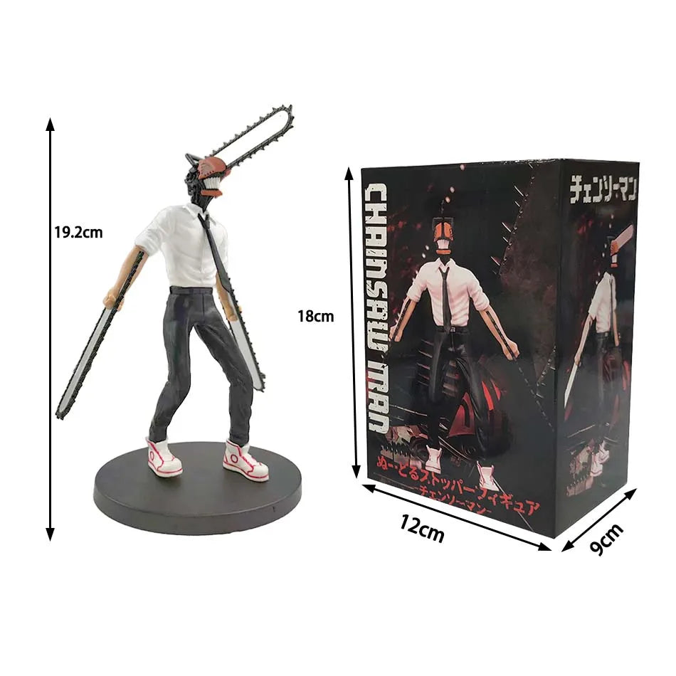 New Chainsaw Man Lacey/Power/Denji Anime Action Figure PVC Chainsaw Man Noodle Stopper Figurine Adult Collection Model Toys