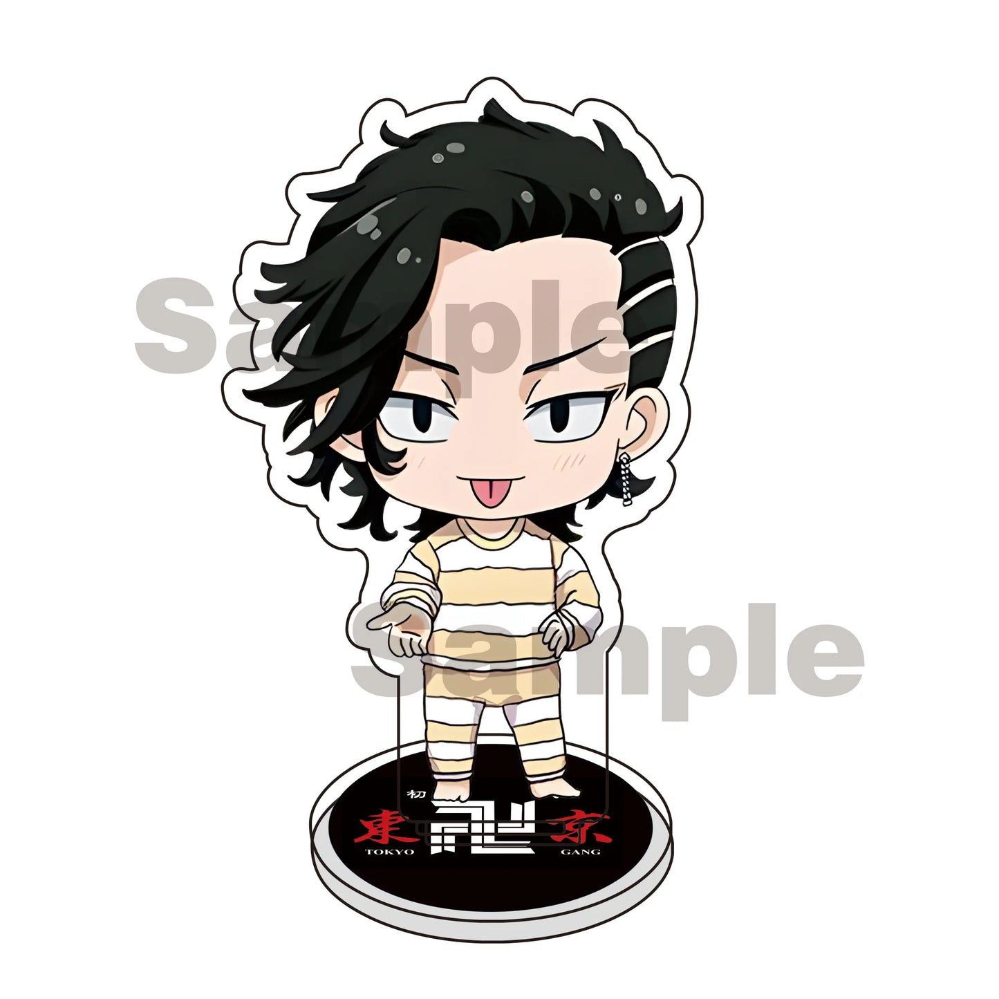New Cute Hot Keychain Tokyo Revengers Anime Figure MIKEY Takashi Keisuke Draken Acrylic Stand Model Collection Decorative Orname