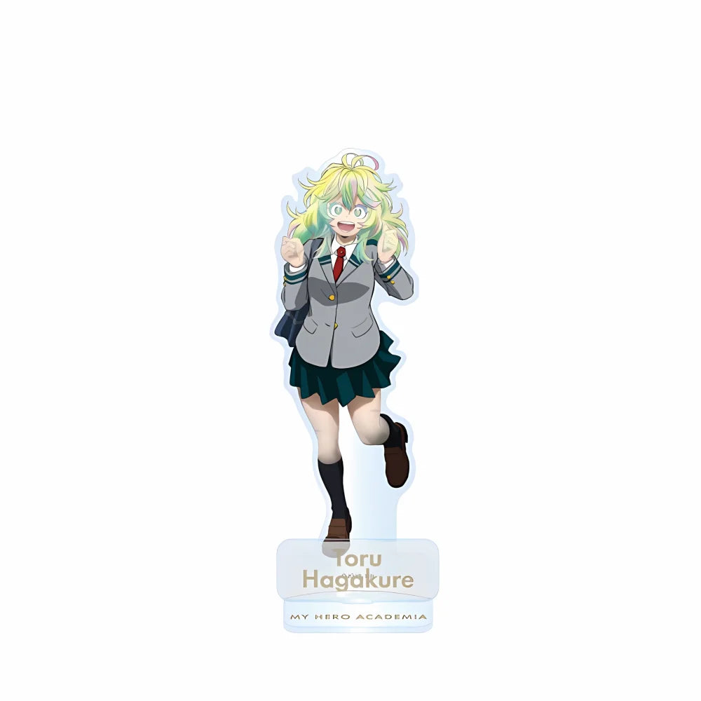 Anime My Hero Academia Acrylic Standee Keychain Izuku Midoriya School Uniform Ver Cartoon Figure Desktop Decor Fans Gift