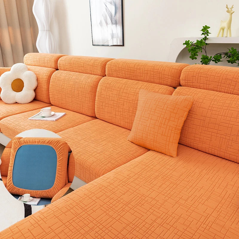 new string plush Sofa Cover Elastic Sofa Cushion Cover for Living Room Furniture Protector For Pets Removable Sofa Seat Cover