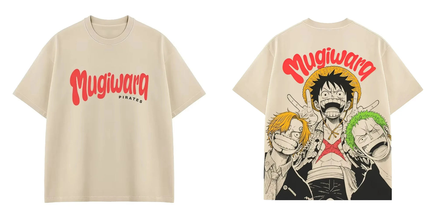 2026 One Piece Men's T-shirt Monkey D. Luffy Roronoa Zoro Sanji Anime Tee Summer and Spring Boy's Short Sleeves Parent-child Y2k