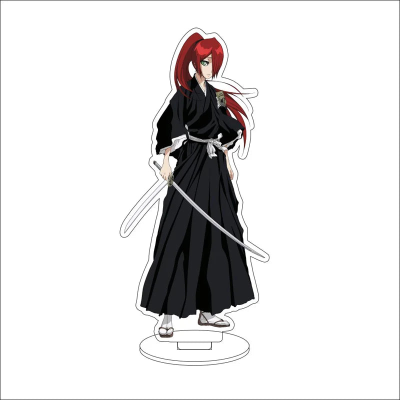 Anime BLEACH Acrylic Stand Ornaments Ogawa Michiru Kurosaki Isshin Kurosaki Yuzu Figure Stand Gifts
