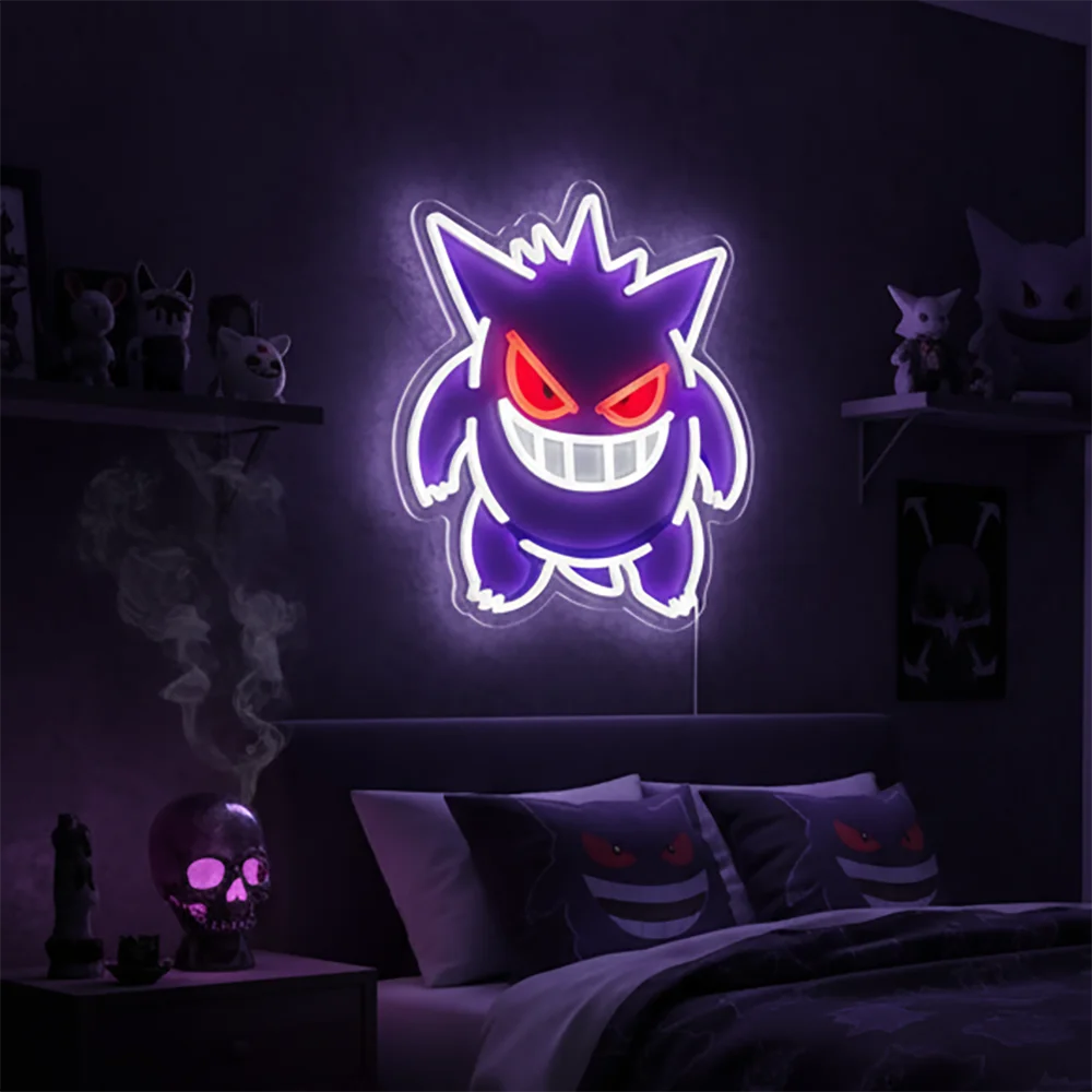 Custom One Piece Luffy Acrylic Neon LED Light Animes Artwork for Home Festival Decor Party Bar Hotel Salon Business Shop,Etc.