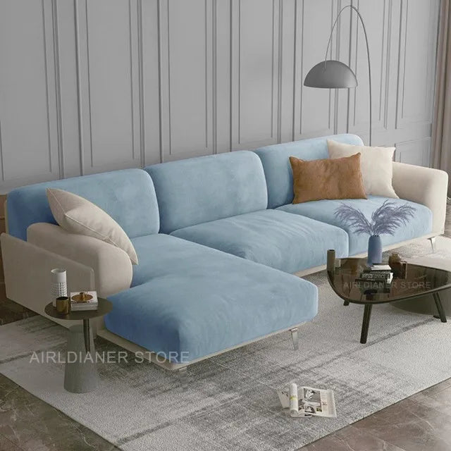 Luxury Soft Velvet Sofa Seat Cover Solid Elastic Sofa Cushion Covers Separate Furniture Protector Sofa Cover Living Room Pets