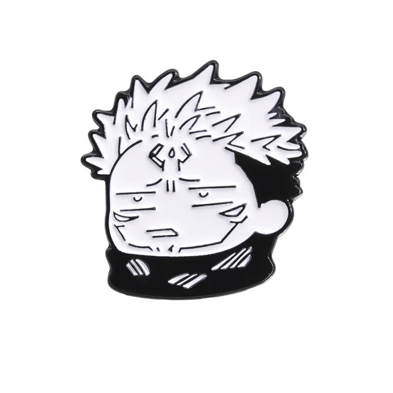 Cartoon Anime Enamel Pins Cute Animated Characters Metal Brooch Clothes Backpack Badge Men Women Jewelry Gift Custom Accessorie