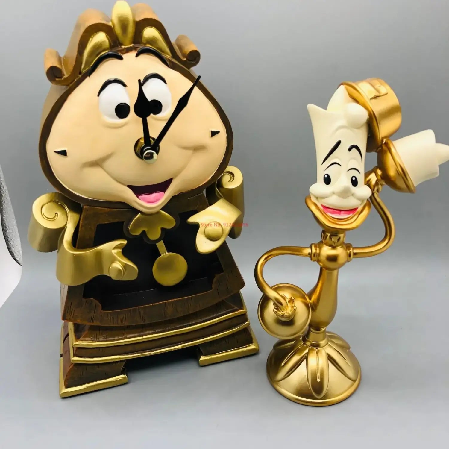 Beauty and the Beast Cogsworth Clock Figure – Anime Decor